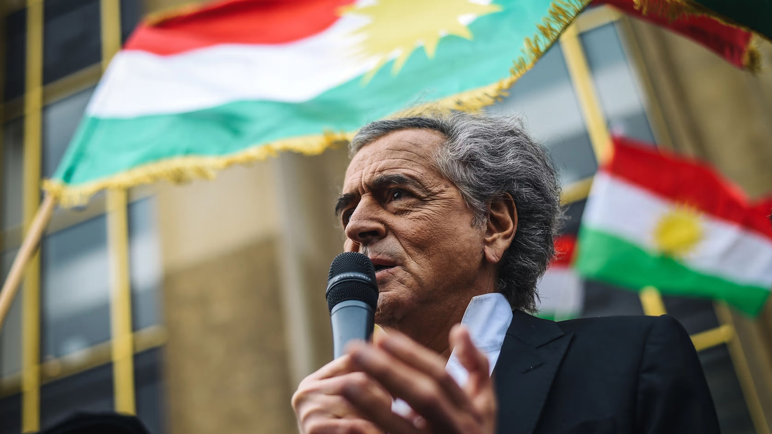 French philosopher and public intellectual Bernard-Henri Lévy. (AFP)